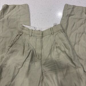 Wilfred Light Green linen Pants